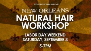 Natural Hair Workshop