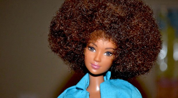 Natural Hair Makeover Story:  Barbie